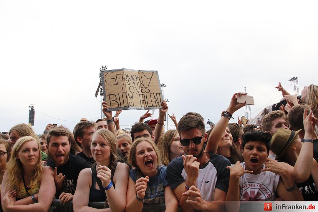 Rock im Park 2016 - Billy Talent