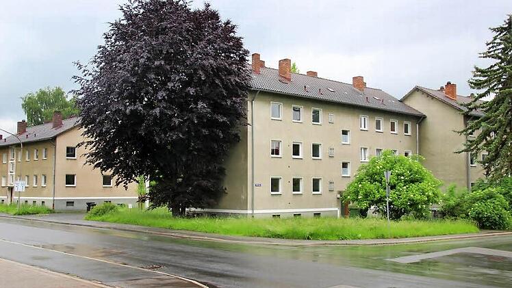 Die Gebäude in der Rodacher Straße und in der Mittelstraße sollen 2013 abgerissen werden. Foto: Vanessa Schneider