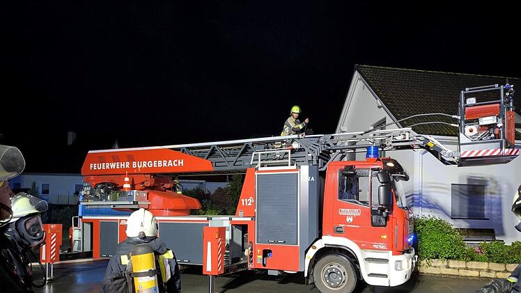 Frensdorf: Blitzeinschlag bei Unwetter - "ahnten schon nichts Gutes"