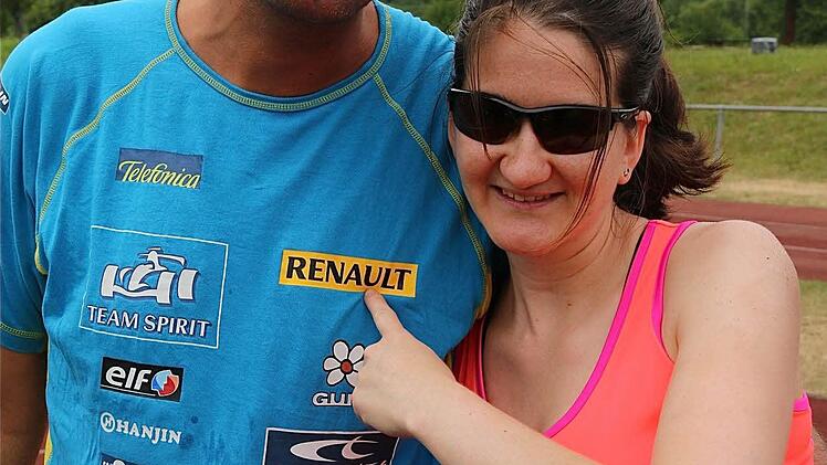 Die Kölner Volleyballer Henning und Steffi sind seit vielen Jahren gern zu Gast in Hammelburg.