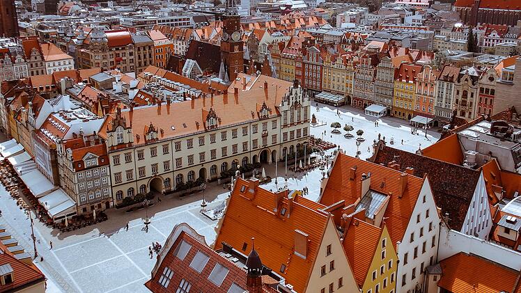 Charmante Altstadt mit imposanter Architektur: Breslau zählt nicht umsonst zu den Kulturhauptstädten Europas.