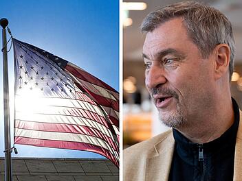 Bayerns Ministerpr&auml;sident S&ouml;der reist in die USA
