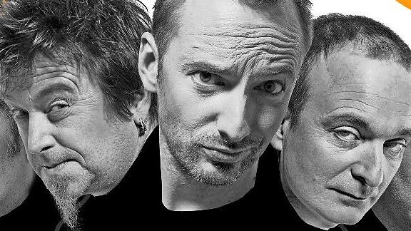Die Füenf sind „005 im Dienste ihrer Mayonnaise“ unterwegs und blödeln am Freitag, was das Zeug hält.