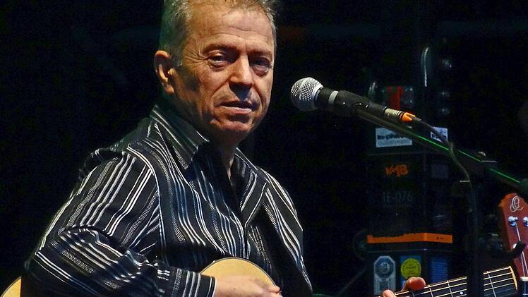 Frontman der Spider Murphy Gang: Günther Sigl in Tambach Foto: Jochen Berger