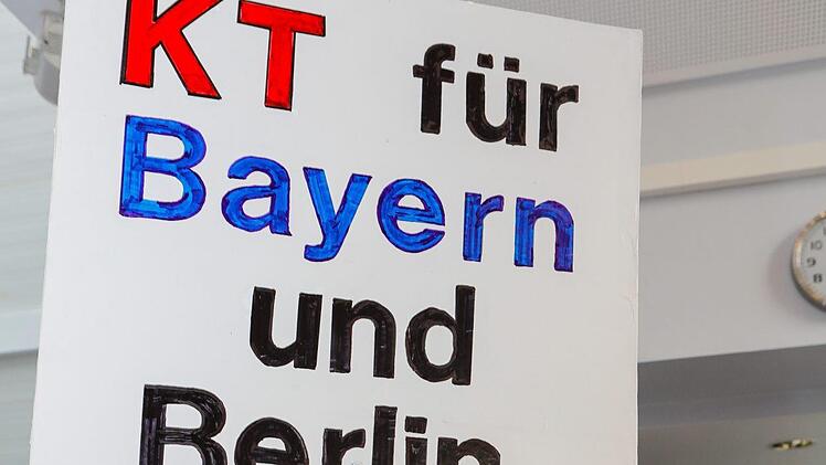 Impressionen von KT zu Guttenbergs erster Wahlkampfveranstaltung für die CSU in Kulmbach Foto: Matthias Hoch