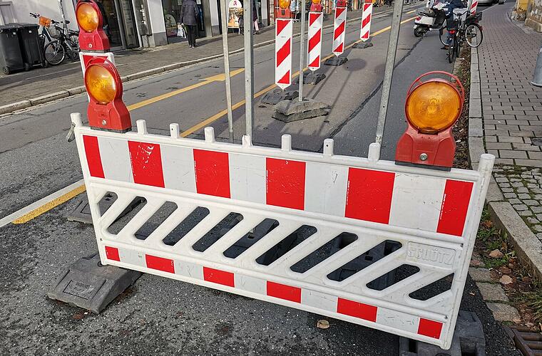 Kitzingen: Stadt kündigt mehrwöchige Sperrung in der Innenstadt an - danach "weitere Beeinträchtigungen" möglich