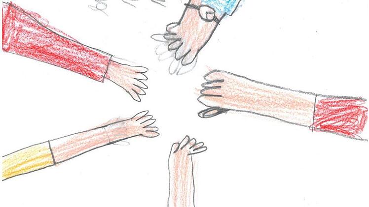 Ehrenamtliches Engagement soll gefördert werden Foto: Richard Sänger  gemalt von Ferdi