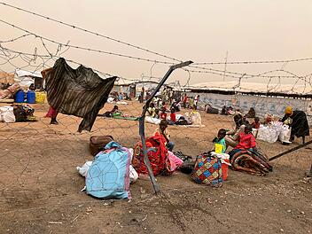 Flüchtlinge aus dem Sudan