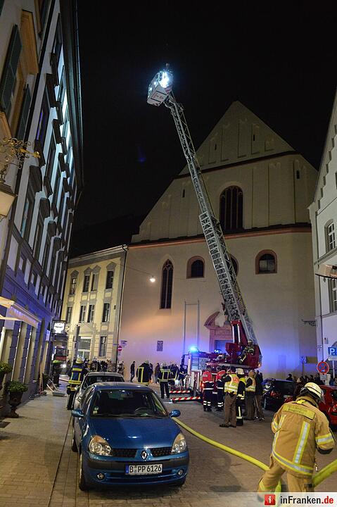 Zimmerbrand in Bamberg
