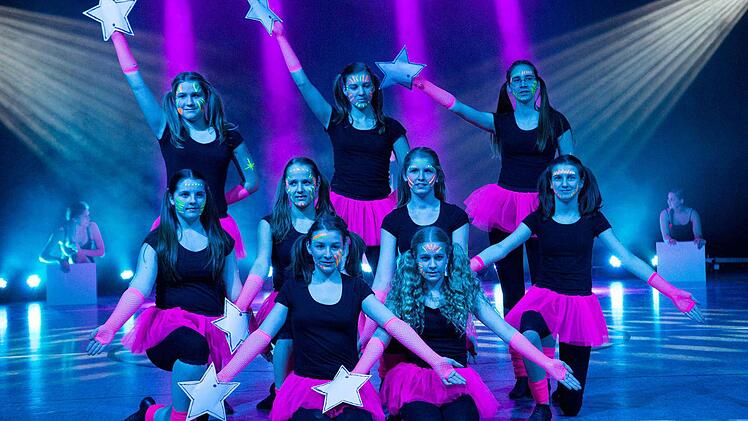 Die "Rote Garde" des Karnevalsvereins Weidach.