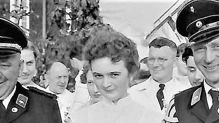 Die Dirigenten Fritz Weißerth (links) und Hans Welscher haben Stockheimer Musikgeschichte geschrieben. Die Aufnahme entstand 1956 in Ludwigsstadt.