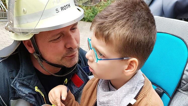 Feuerwehraktion in Elfershausen: Gendefekt stellt Familie vor Herausforderungen