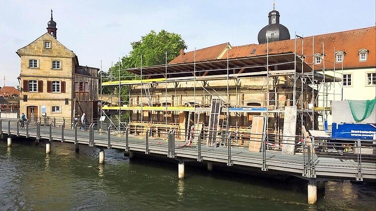 Der geplante Abbau der Sterzersmühle hat begonnen. Die Strecken der zwei großen Läufe führen eigentlich direkt dort entlang.  Foto: Michael Wehner