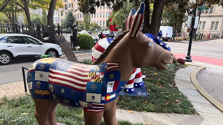 Tiersymbole der Parteien in den USA