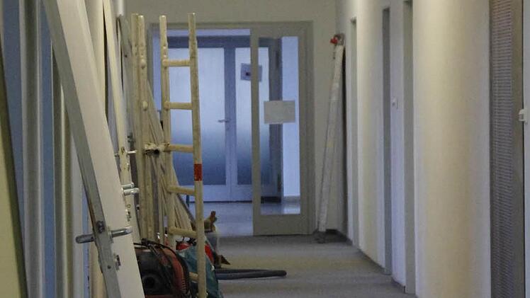 Noch herrscht Baustellenatmosphäre auf den Fluren. Doch schon im März wird der Studiengang beginnen. Foto: Marco Meißner