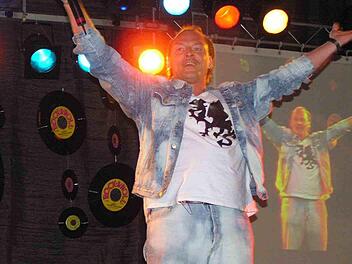 Ralf Andre auf der Bühne - in seinem Element Foto: privat