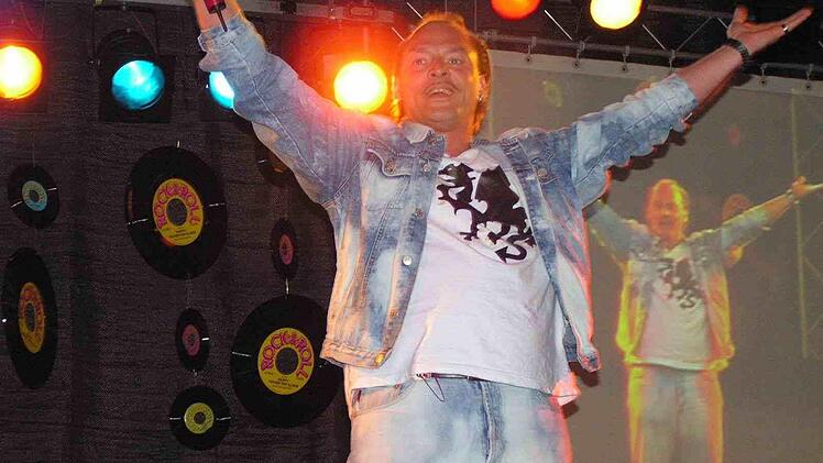 Ralf Andre auf der Bühne - in seinem Element Foto: privat