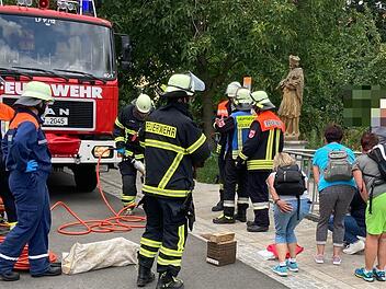 Foto: Feuerwehreinsatz Volkach