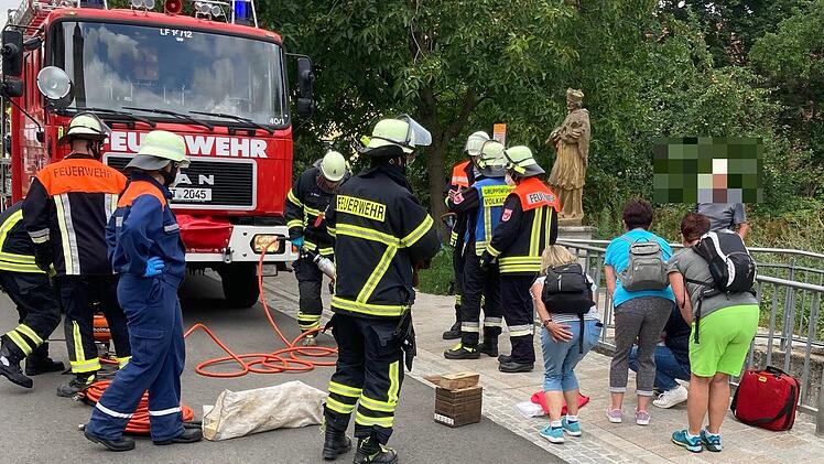 Foto: Feuerwehreinsatz Volkach