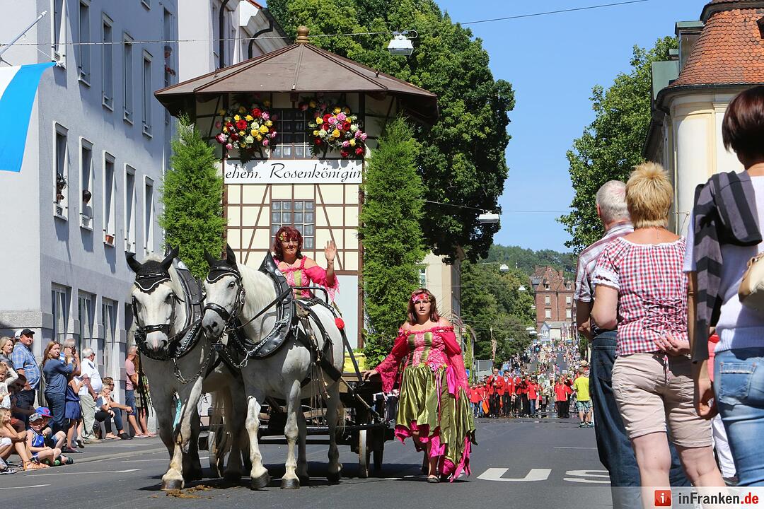 Rakoczyfest in Bad Kissingen mit Umzug; Foto: Barbara Herbst