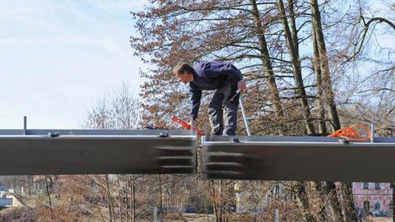 Die Brücke mit der Lücke Foto: Michael Wehner
