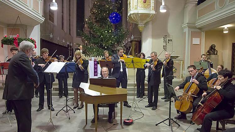 Das "Collegium musicum" in der Morizkirche.