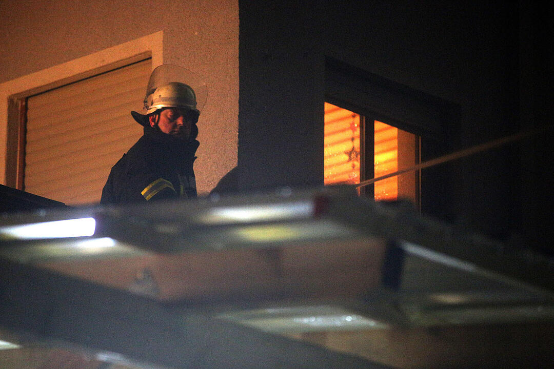 Scheunenbrand in Melkendorf