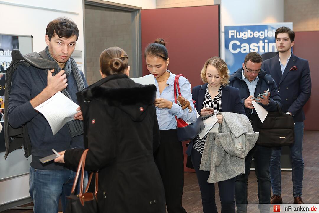 Flugbegleiter-Casting in Bamberg