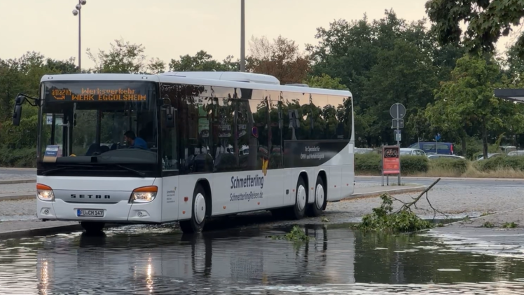 Unwetter w&uuml;tet &uuml;ber Erlangen und N&uuml;rnberg