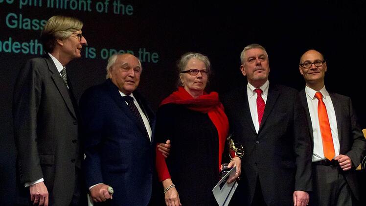 von linsk: Klaus Weschenfelder, Otto Waldich, KAren Lise Krabbe, Norbert Tessmer und Sven Hauschke.Foto: Jochen Berger