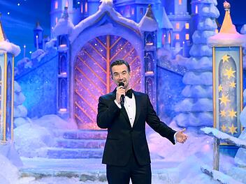 Moderator Florian Silbereisen besingt einmal mehr die besinnliche Jahreszeit.