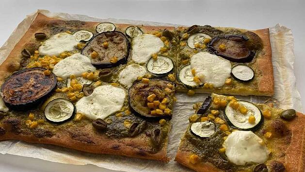 Gr&uuml;ne Pizza