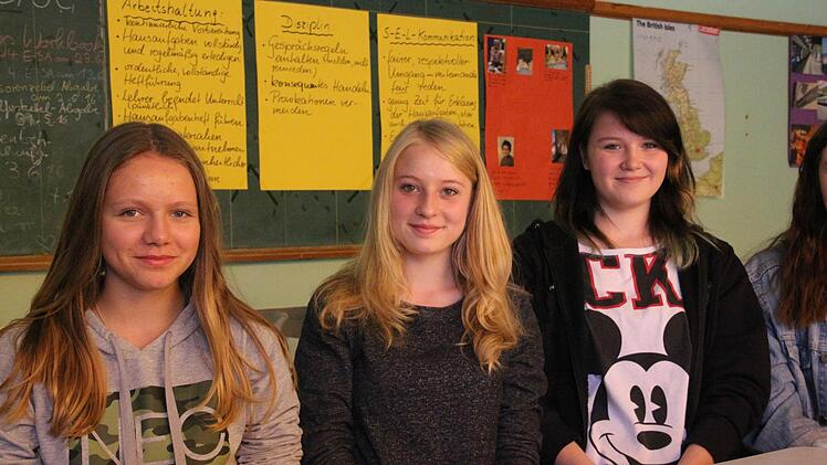 Viktoria Duffek, Nadine Winkler, Selina Jäckel.