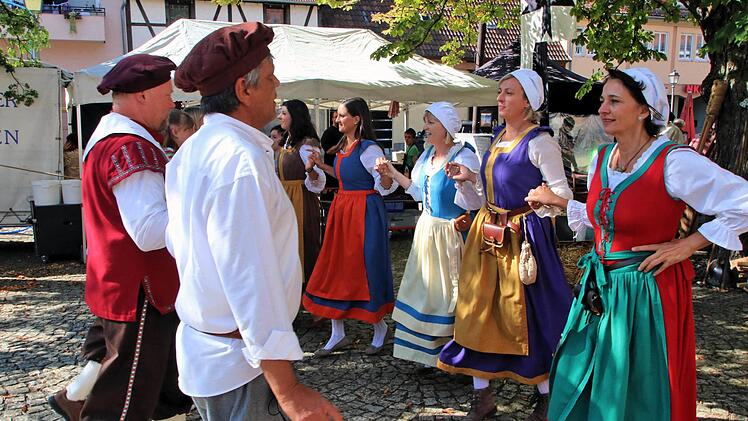 Der Webertanz kam sehr gut an.Dieter Britz