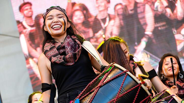 Impressionen von der Eröffnung des 27. Samba-Festivals.Foto: Matthias Hoch