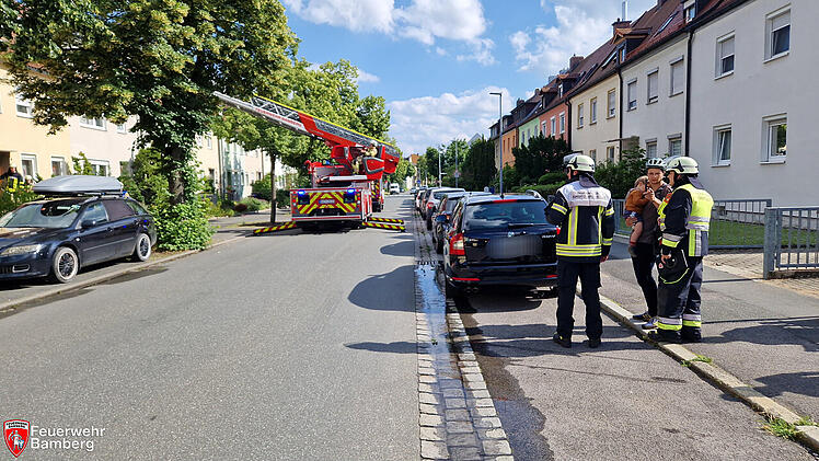 Bamberg: "Personen in Gefahr" - Feuerwehr Bamberg spricht von Rettung in letzter Sekunde
