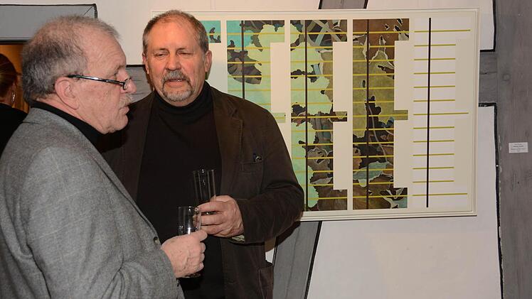 Kunstausstellung zum Thema "Opulent" des Kulmbacher Kunstvereins. Foto: Dagmar Besand