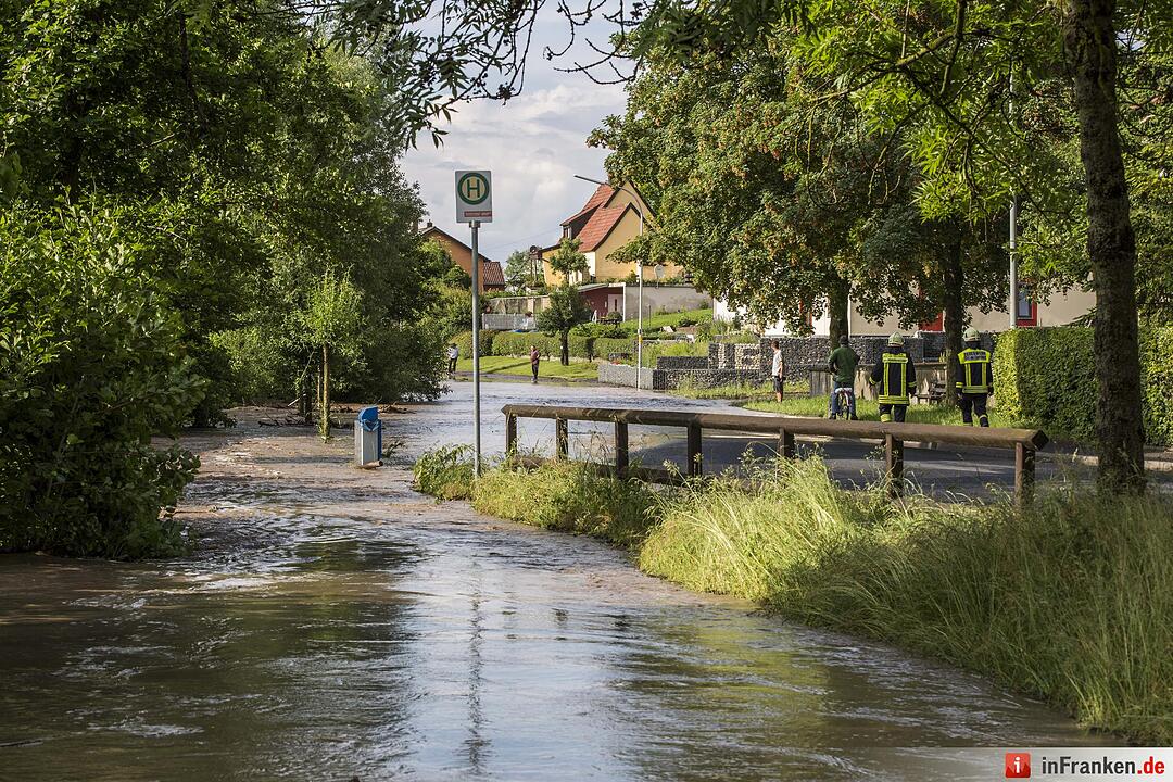 Hochwasser in Zell