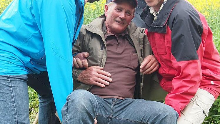 Der Diebacher Fritz Gensler bekommt den Dreimärker zu Untererthal und Hammelburg zu spüren.