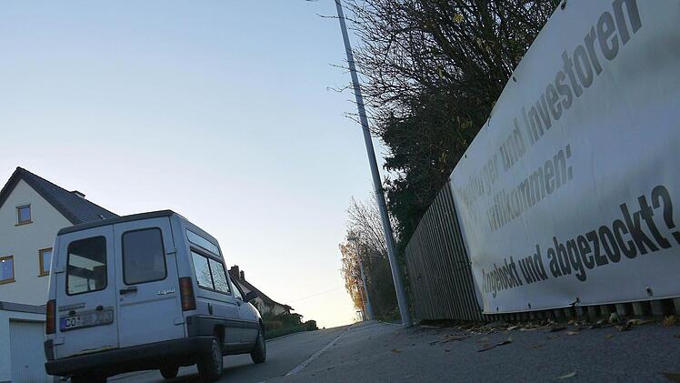 Eine der umstrittenen Straßen: der Blumenweg.