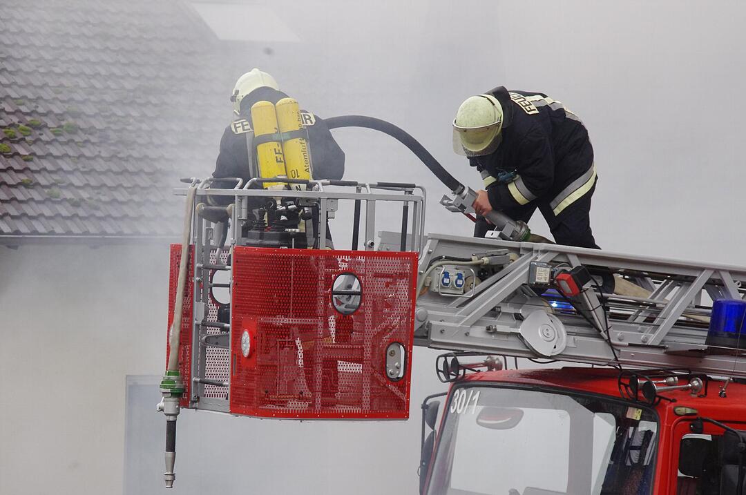 Brand in ehemaliger Disco in Windheim