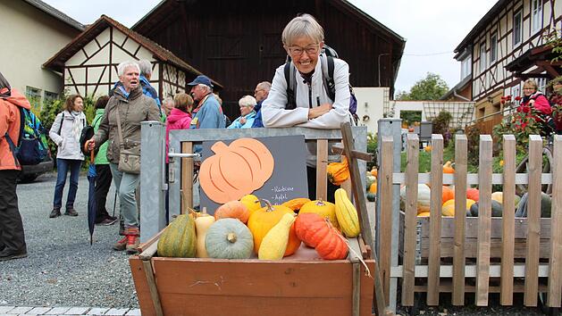 Hildegard W&auml;chter hatte Grund zur Freude: Einkehr und Route waren Erfolge.Markus H&auml;ggberg