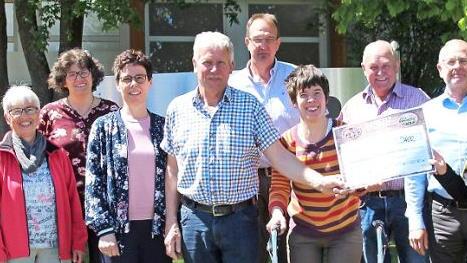 Der Erlös eines Benefizkonzertes ging an die Lebenshilfe Nüdlingen/Schweinfurt.  Foto: Christine Metz