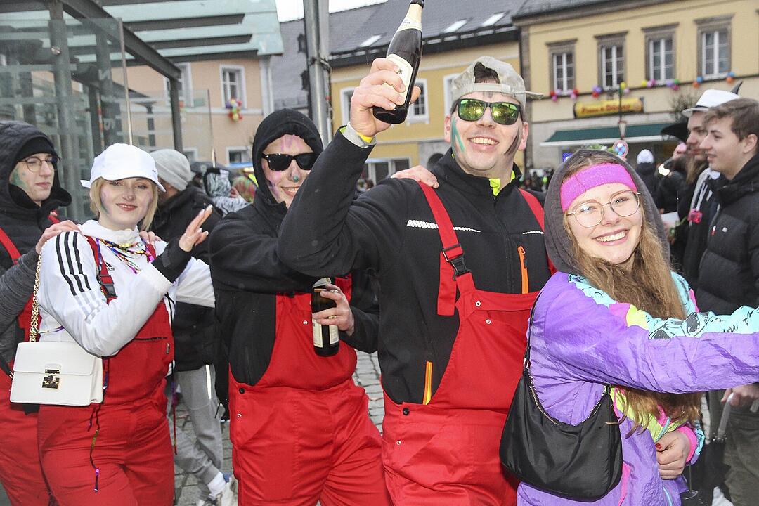 Narrentreiben in Stadtsteinach 2024