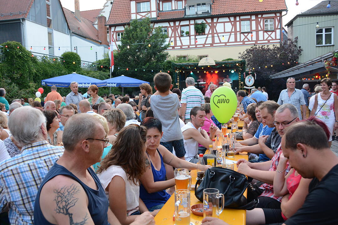 Altstadtfest Kulmbach Samstagabend 1