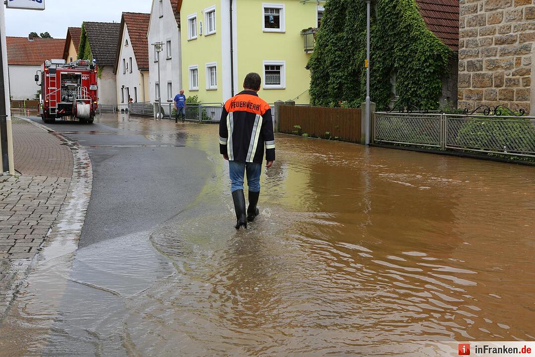 Hochwasser Landkreis Bamberg III - Oberhaid