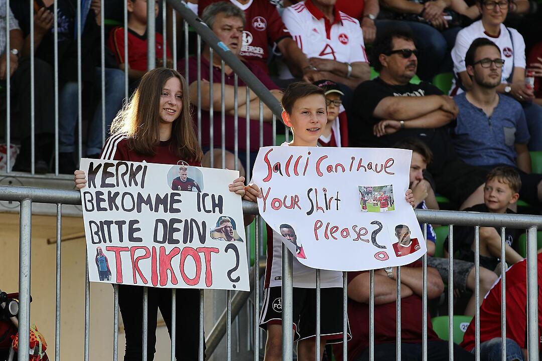 1. FC Nürnberg gewinnt im Test beim FC Eintracht Bamberg