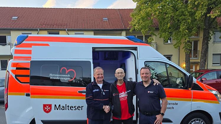 Wünschewagen bringt Bamberger an Herzensort - dann geschieht "Wunder"