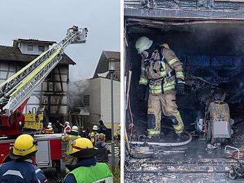 Lichtenfels: Fachwerkanwesen in Brand - Rauch alarmiert Anwohner