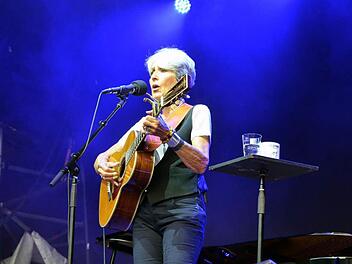 Ikone der sechziger und siebziger Jahre: die amerikanische Folk-Sängerin Joan Baez. Fotos: Peter Rauch